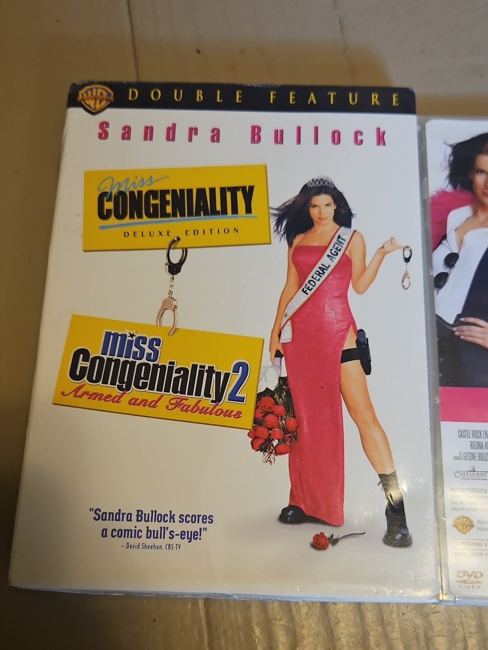 Miss Congeniality 1& 2: Armed and Fabulous Dvds